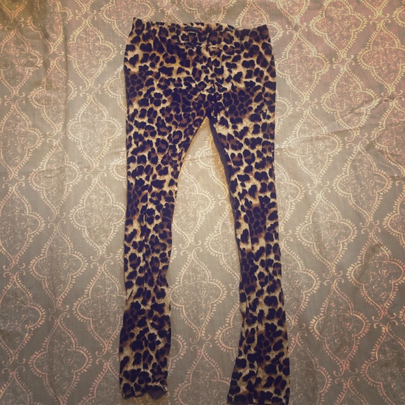 G By Guess leopard print leggings - Picture 1 of 3